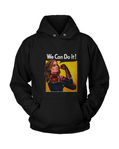 Captain Marvel The Riveter Unisex Hoodie