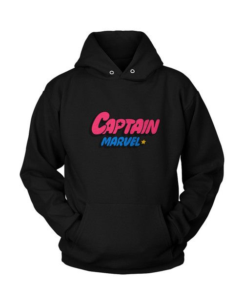 Captain Powerpuff Marvel Logo Unisex Hoodie