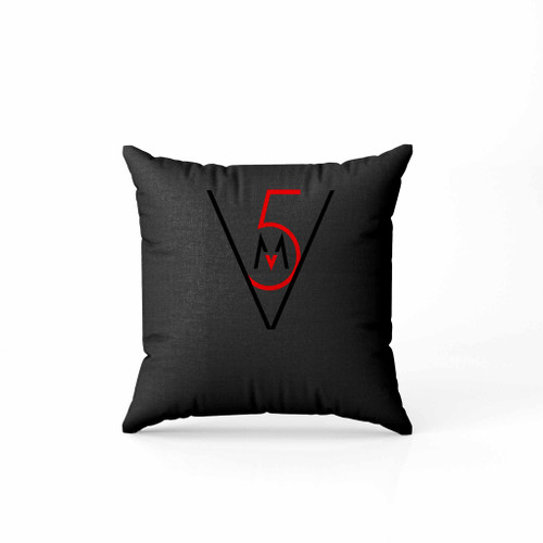 Maroon 5 Logo Five Red And Em Pillow Case Cover