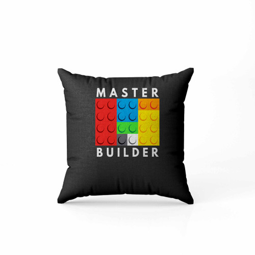 Master Builder Lego Pillow Case Cover