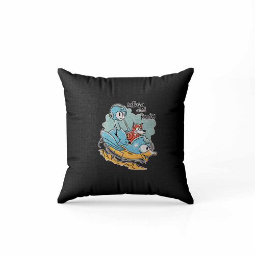 Mega And Rush Pillow Case Cover