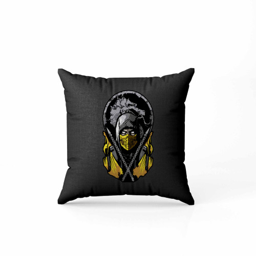 Mortal Kombat The Scorpion Fighter Pillow Case Cover