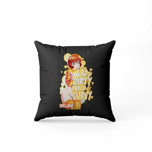 Nerdy Dirty Inked And Curvy Pillow Case Cover