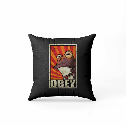 Obey The Hypnotoad Pillow Case Cover