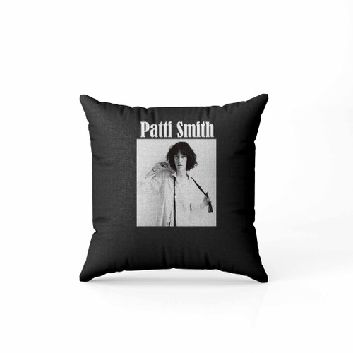 Patti Smith Punk Rock Music Singer Pillow Case Cover