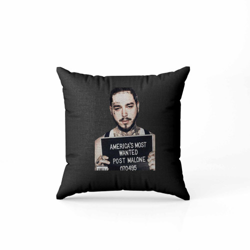 Post Malone The America Most Wanted Pillow Case Cover