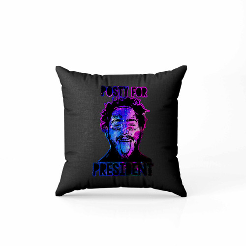 Posty For President Post Malone Galaxy Pillow Case Cover Posty For President Post Malone Galaxy Pillow Case Cover