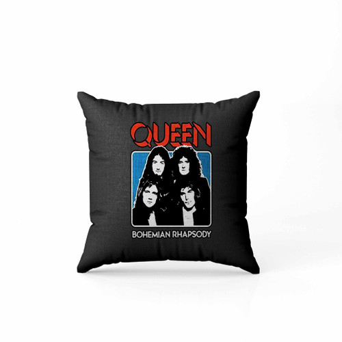 Queen Bohemian Rhapsody Freddie Mercury Vintage Pillow Case Cover