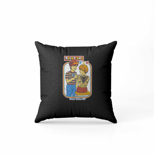 Rainy Day Fun Funny Pillow Case Cover