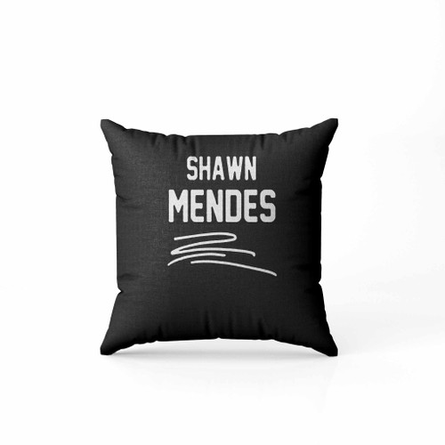 Shawn Mendes Title In Line Pillow Case Cover