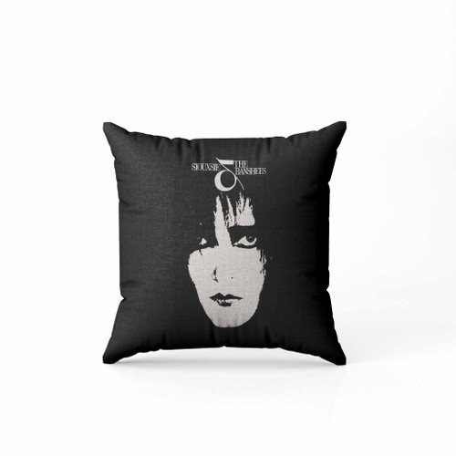 Siouxsie And The Banshees Sioux Face And Logo Pillow Case Cover