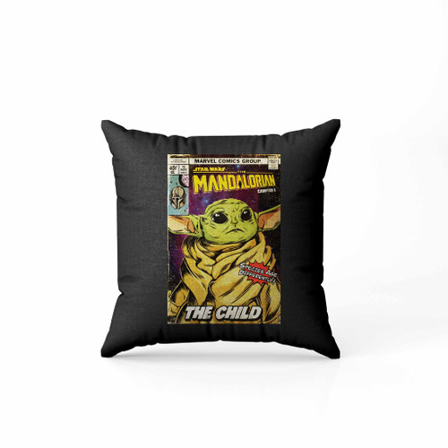 Star Wars The Mandalorian Comic Cover Pillow Case Cover