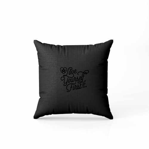 Supernatural Love Yourself First Always Keep Fighting Pillow Case Cover
