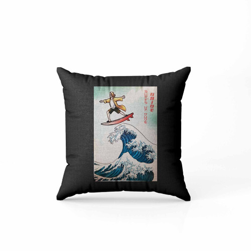 The Great Wave Of The Big Lebowski Pillow Case Cover