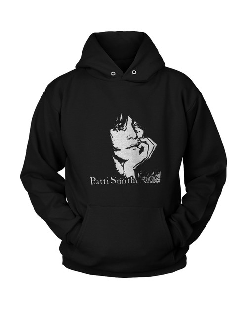 Patti Smith Punk Rock Silhouette Unisex Hoodie