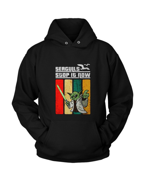 Star Wars Jedi Seagulls Stop It Now Yoda Unisex Hoodie
