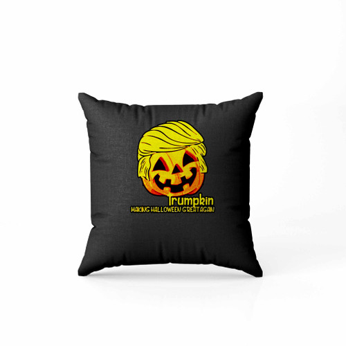 Trumpkin Silly Trump Halloween Pillow Case Cover