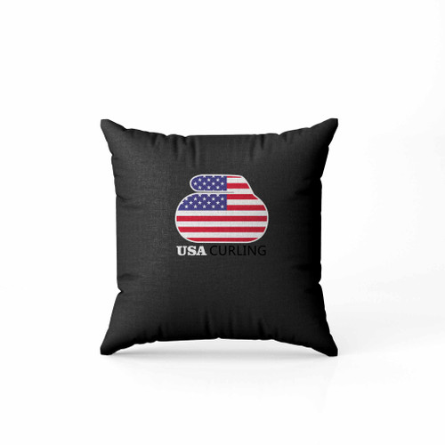 United States Us Curling Team Olympics Winter Pillow Case Cover