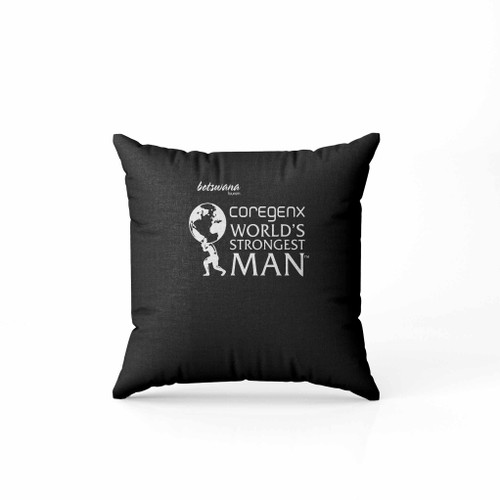 Worlds Strongest Man 2017 Competitor As Worn By Eddie Hall Wsm S Xxl Pillow Case Cover