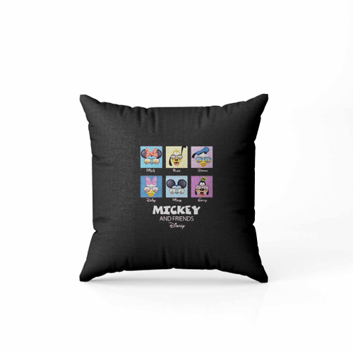 Disney And Friends Matching Pillow Case Cover