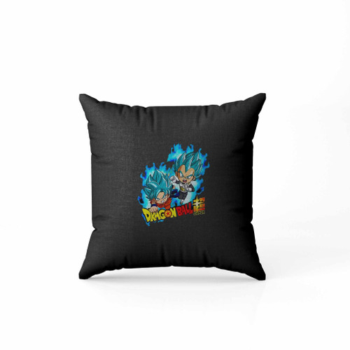 Dragon Ball Super Saiyan Blue Goku And Vegeta Pillow Case Cover
