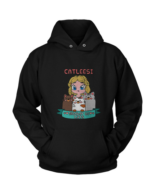 Camiseta Catleesi Kawai Mother Of Cats Unisex Hoodie