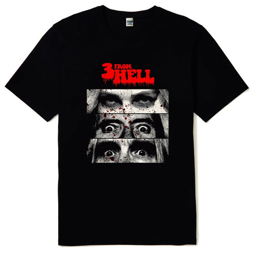 Rob Zombie 3 From Hell Man's T-Shirt Tee