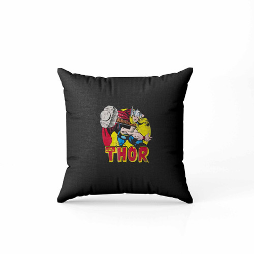Marvel Mighty Thor Hammer Throw Pillow Case Cover