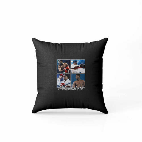 Muhammad Ali Four Squares Pillow Case Cover Muhammad Ali Four Squares Pillow Case Cover