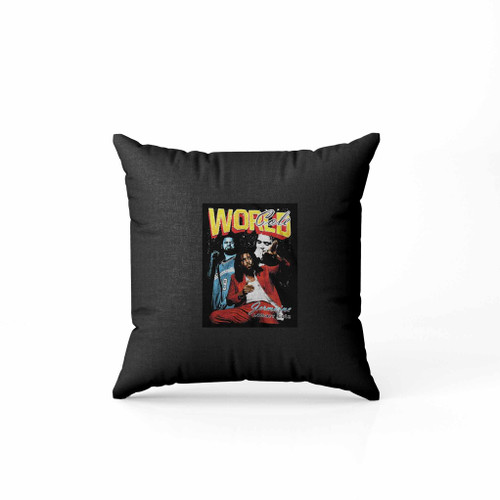 Retro World J Cole Germaine Pillow Case Cover Retro World J Cole Germaine Pillow Case Cover