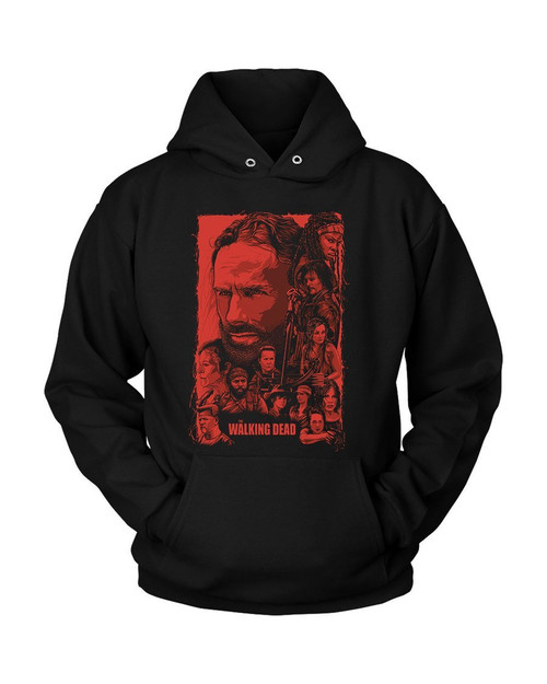 The Walking Dead Art Unisex Hoodie