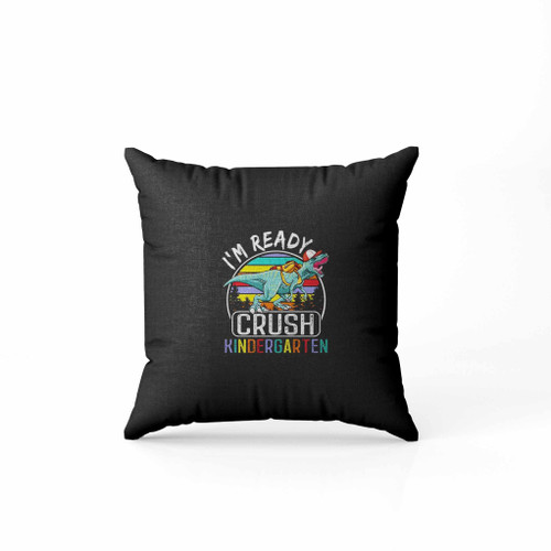Vintage Dinosaur Back To School Pillow Case Cover