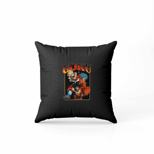 Vtg Dragon Ball Z Saiyan Goku Collage Pillow Case Cover