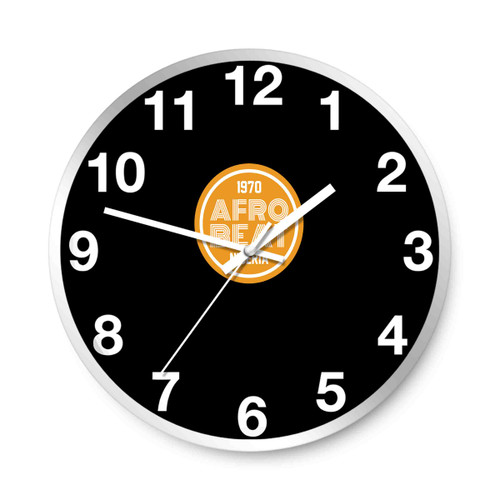 Afrobeat 1970 Nigeria Wall Clocks