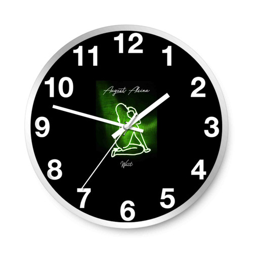 August Alsina Wait Wall Clocks