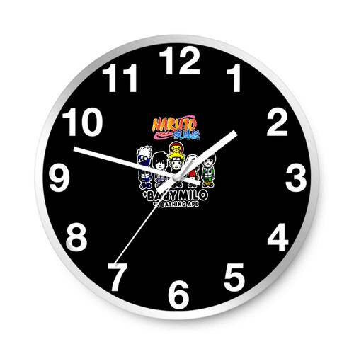 Bape A Bathing Ape Cartoon Monkey Wall Clocks