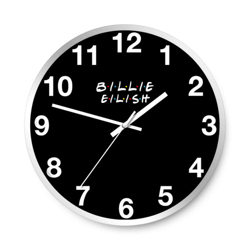 Billie Eilish Friends Tv Show Parody Wall Clocks