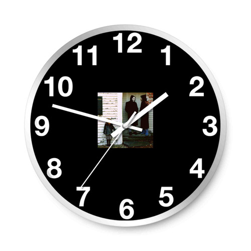 Brand New Brand New The Devil And God Are Raging Inside White Wall Clocks