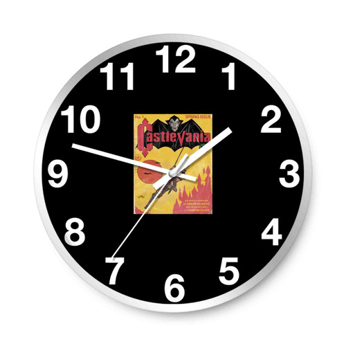 Castle Vania Dc Comic Wall Clocks