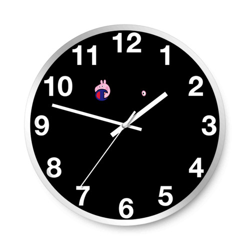 Champion X Peppa Pig Wall Clocks