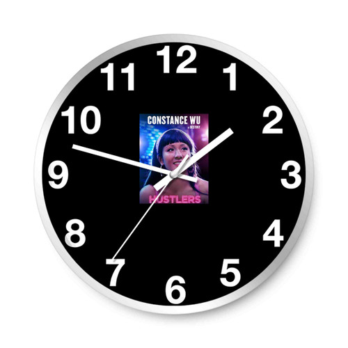 Constance Wu Hustlers Wall Clocks