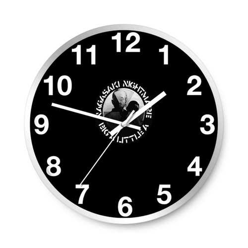 Crass Nagasaki Nightmare Big A Little Wall Clocks