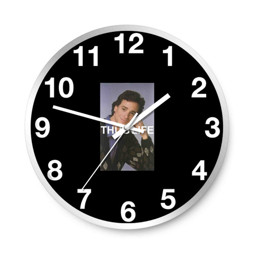 Danny Tanner Thug Life Wall Clocks