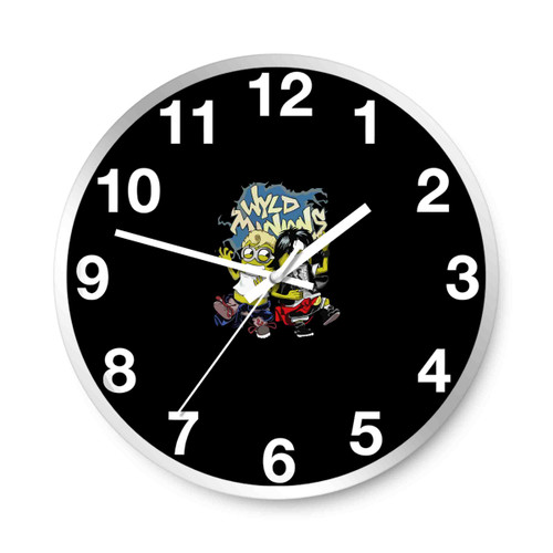 Despicable Adventure Wyld Minions Bill And Ted Wall Clocks