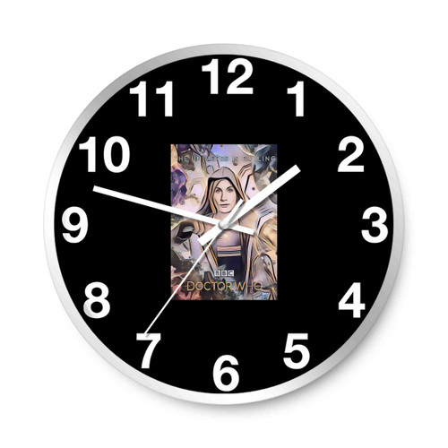 Doctor Who Poster Fan Art Wall Clocks