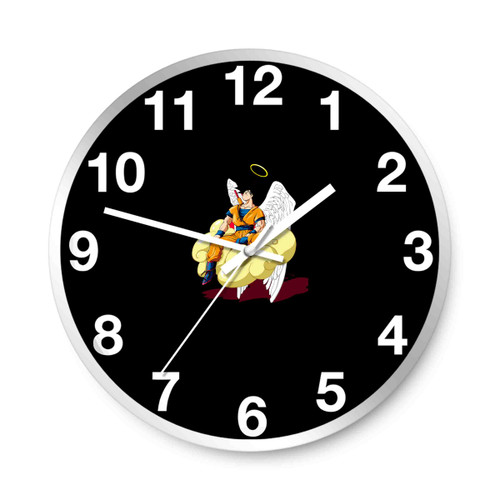 Dragonball Goku Pray Wall Clocks