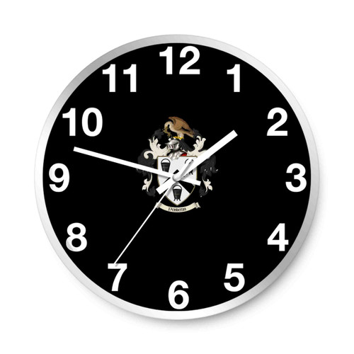 Family Crests Wall Clocks