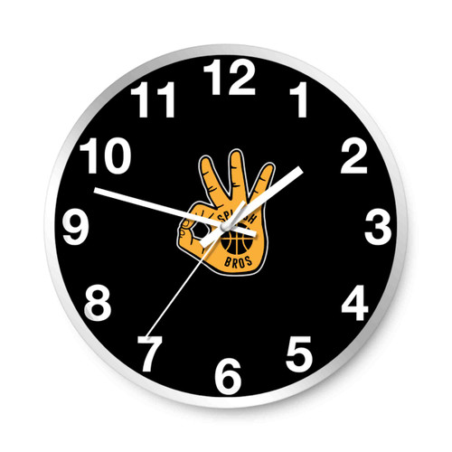 Foam Finger 3 Splash Bros Wall Clocks