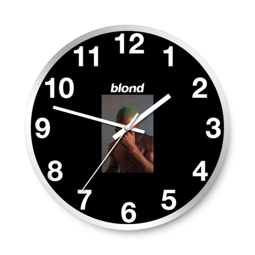 Frank Ocean Endless Blonde Boys Wall Clocks