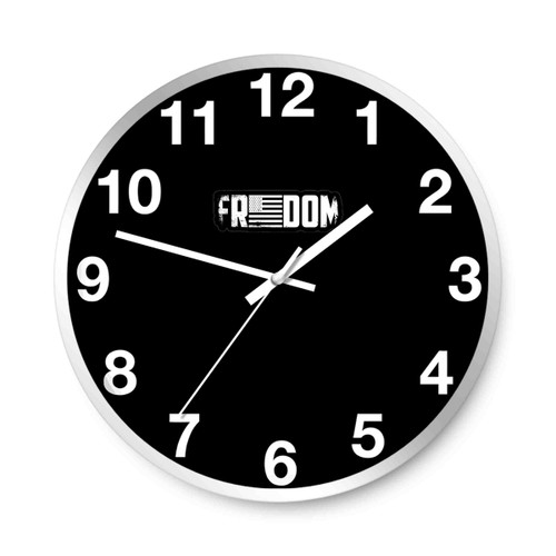 Freedom 4Th Of July Wall Clocks